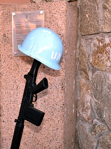 Monument to the fallen in Peacekeeping Missions